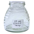 12 oz Glass Skep Jars