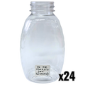 16 oz Plastic Classic Honey Jars