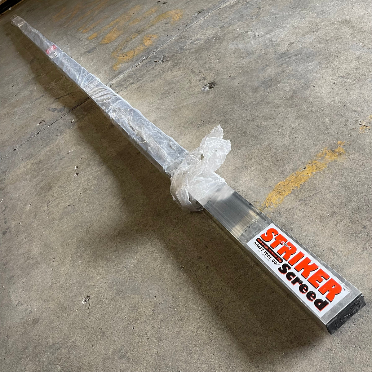 KRAFT TOOL CO. Striker Screed 192”x3-1/2”x1-1/2” ALUMINUM CC616AL