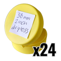 38mm 2-inch Inverted, Dripless Honey Jar Lids
