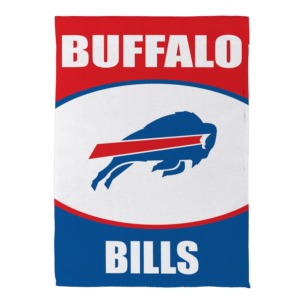 Buffalo Bills Suede Garden Flag