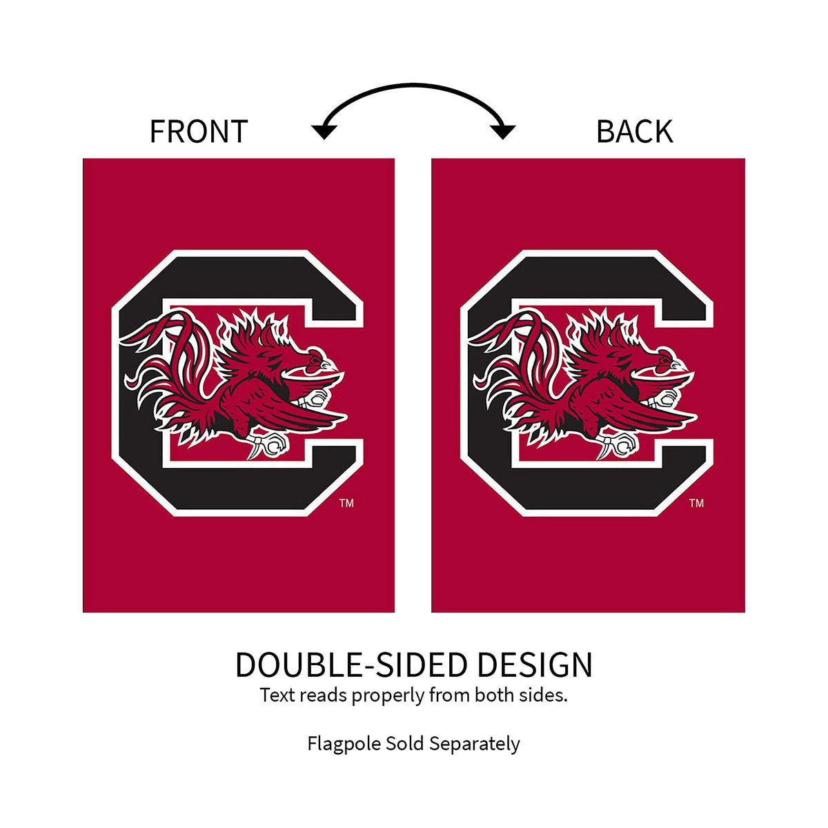 University of South Carolina Gamecocks Garden Flag