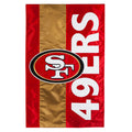 San Francisco 49ers Applique Flag