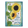 Today will be a Good Day House Burlap Flag