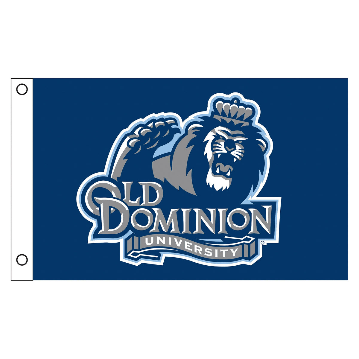 Old Dominion University (ODU) Single Sided Flag w/ 2 Grommets, 3'x5'