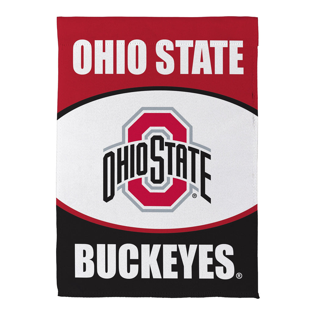 Ohio State University Suede House Flag