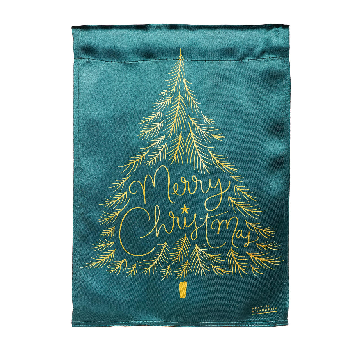 Trees Reversible Lustre Garden Flag