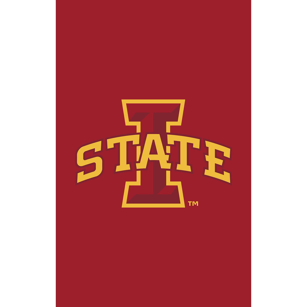 Iowa State University Applique House Flag