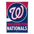 Washington Nationals Burlap House Flag