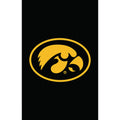 University of Iowa Applique Garden Flag
