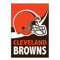 Cleveland Browns Burlap Flag House Size