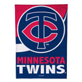 Minnesota Twins Burlap House Flag