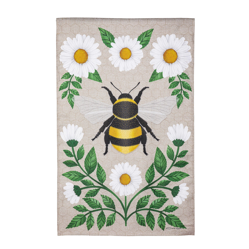Garden Prince Burlap House Flag
