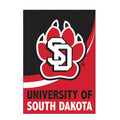University of South Dakota Burlap Flag GDN Size