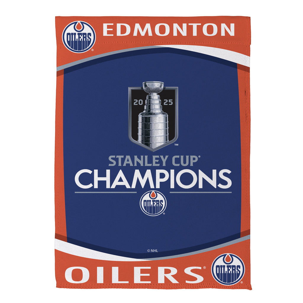 Edmonton Oilers, Stanley Cup 2025 Champions Flag, GDN