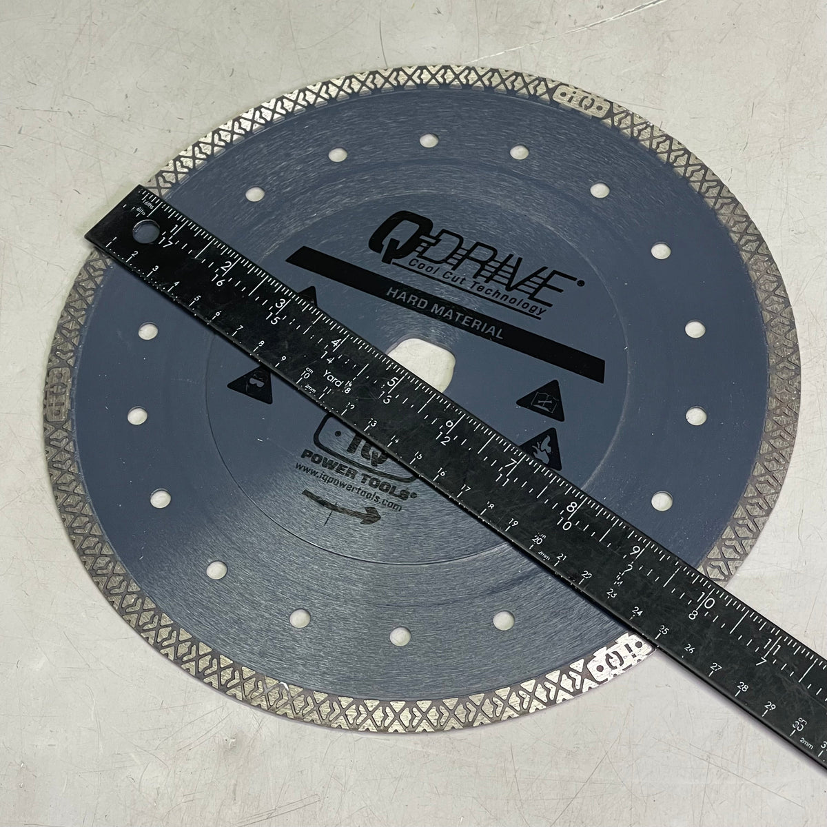 IQ POWER TOOLS Q-Drive Arbor Hard Material Blade For IQTS244 10" T10-060P-QD-HM