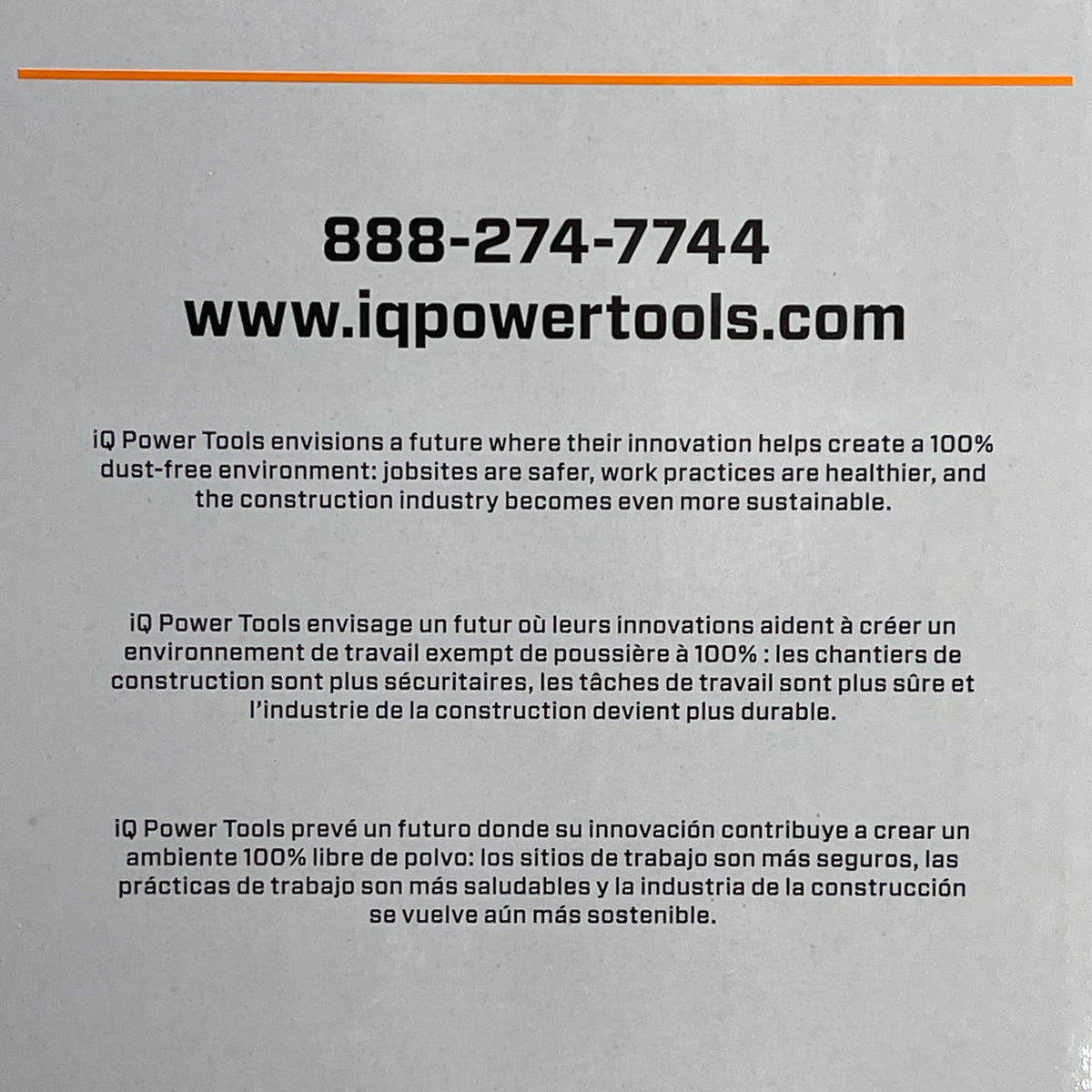 IQ POWER TOOLS Q-Drive Arbor Hard Material Blade For IQTS244 10" T10-060P-QD-HM