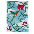 Hummingbird Applique House Flag