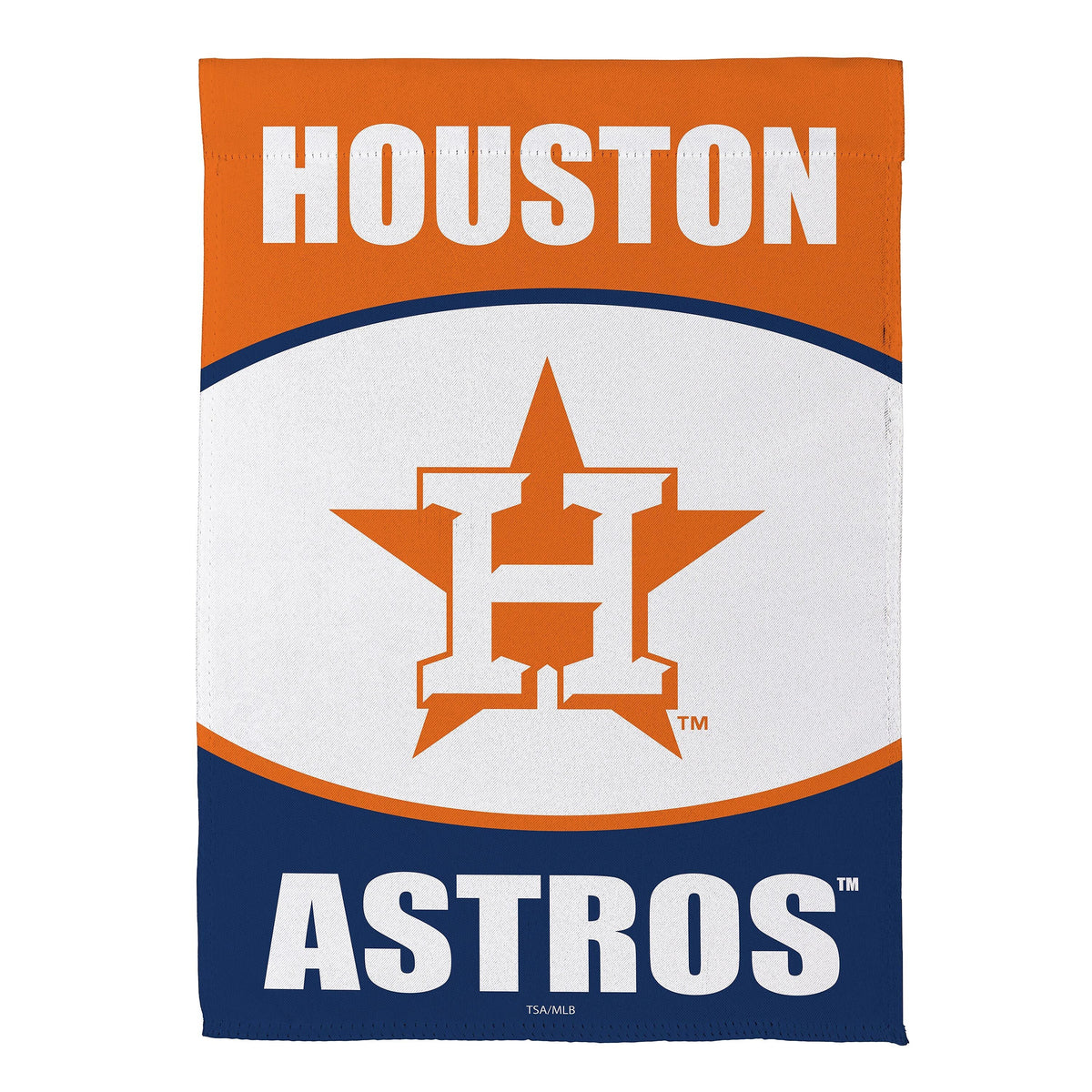 Houston Astros Suede Garden Flag