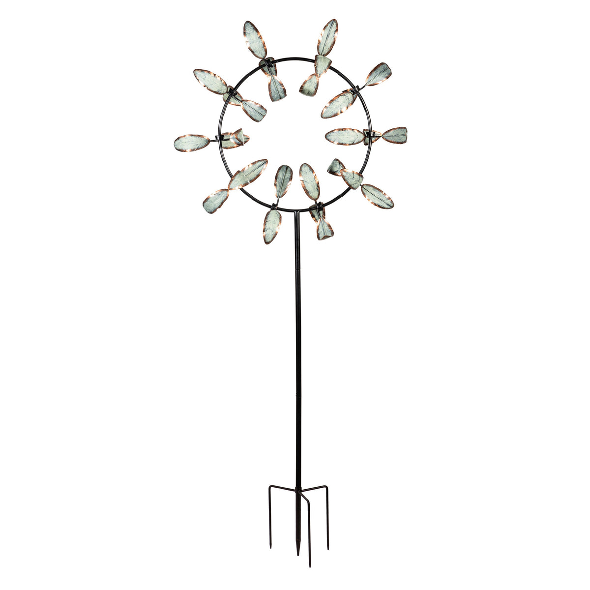 Metal Pinwheel Prism Spinner 91"H