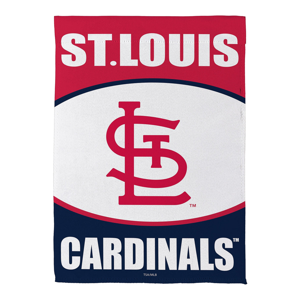 St Louis Cardinals Suede Garden Flag
