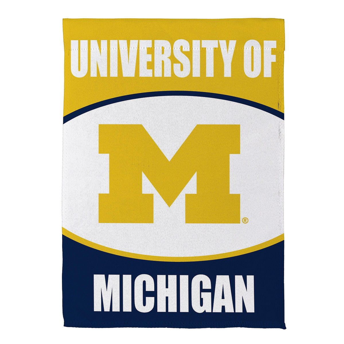 University Of Michigan Suede Garden Flag
