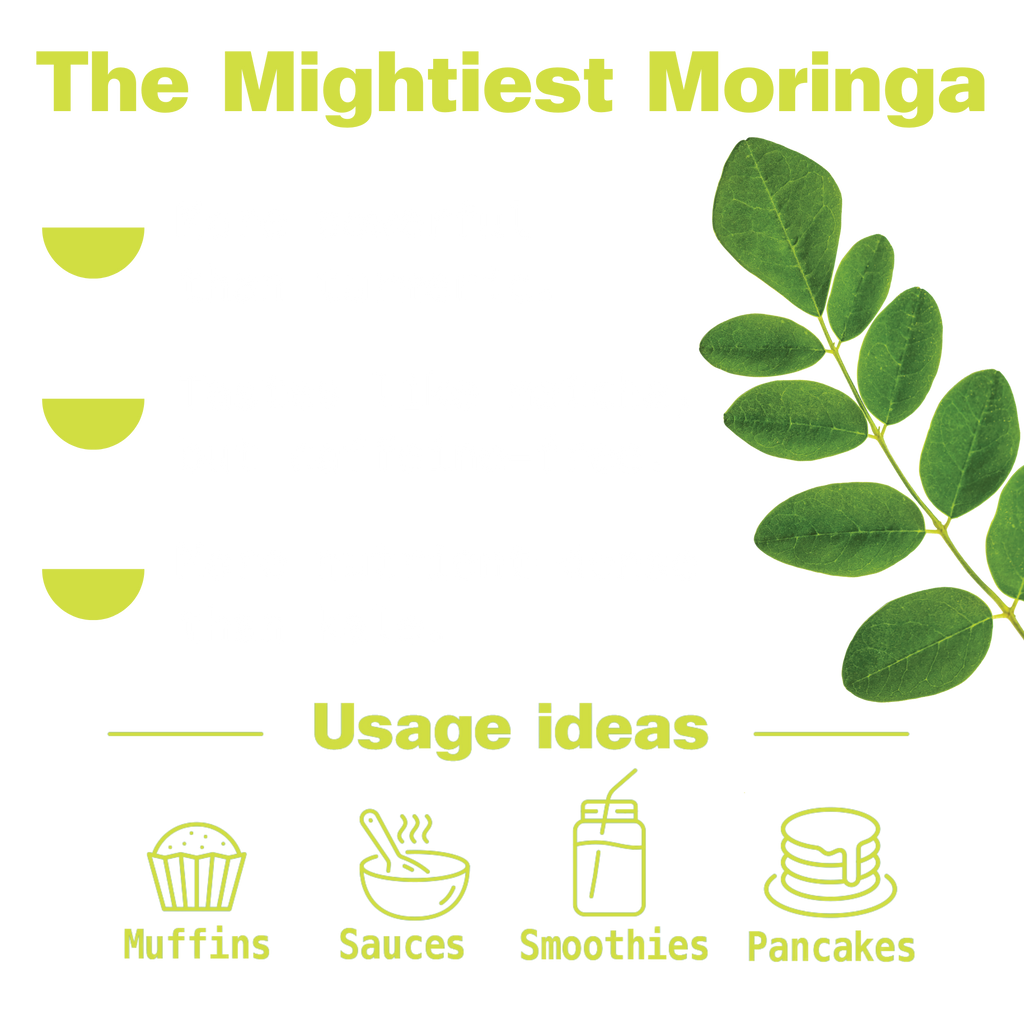 Organic Pure Moringa Powder (10.6 oz)
