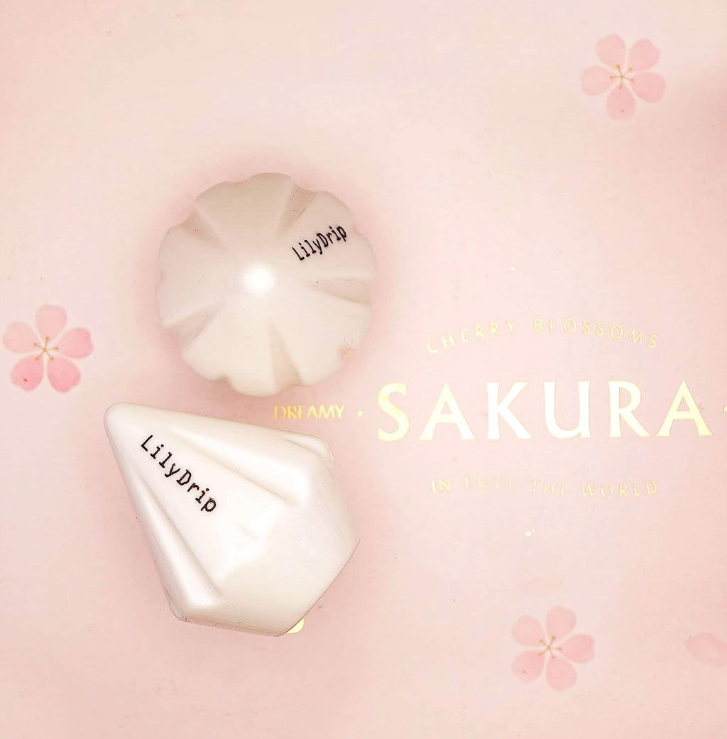 Sakura – Ceramic Pour-over Coffee Accessory for Cone Drip Brewer, Fast Flow Rate